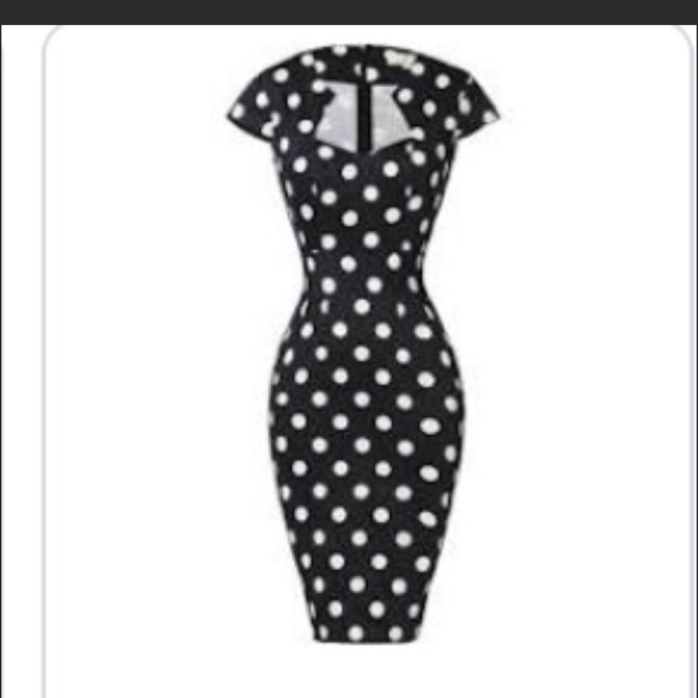 NWT Grace Karin XXL polka dot dress